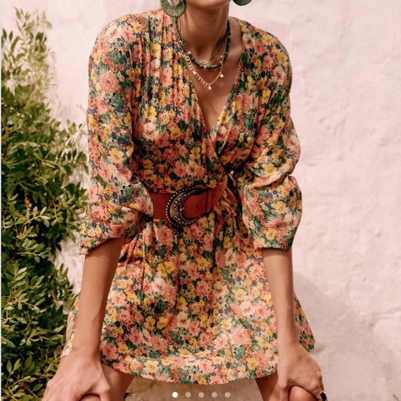 NWT Sezane Dress Pat XS - Picture 1 of 7